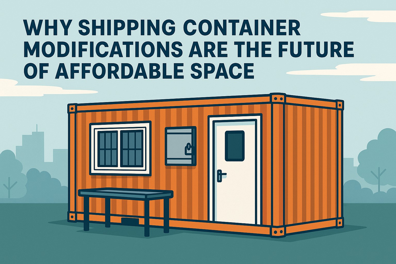 Why Shipping Container Modifications Are the Future of Affordable Space